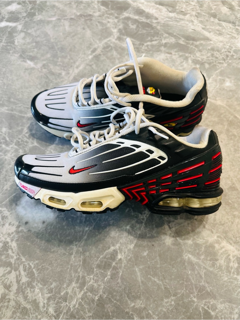 NIKE 2022 AIR MAX PLUS 3 III DM2573 001 BLK SZ 10.5 FORCE 1 180 PRESTO HUARACHE